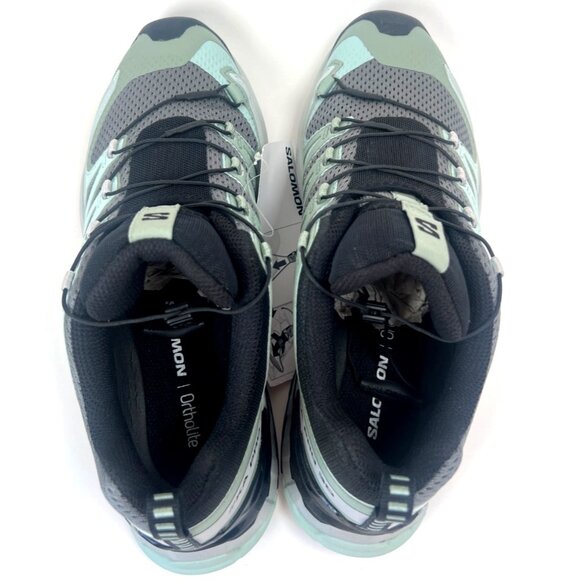 Salomon XA PRO 3D V9 GORE-TEX Quiet Shade / Lily Pad / Blue Haze Women Size 7 - Picture 5 of 8